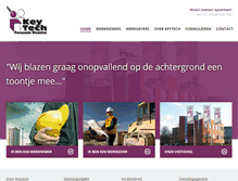 Tablet Screenshot of keytech.nl